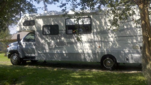 John and Donna's RV where we played house for a few days getting the real RV experience. 