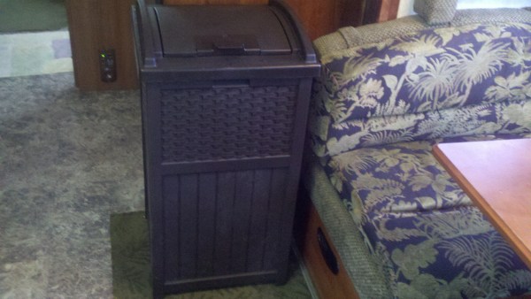 Amazon Trash Can - paid 11 cents!