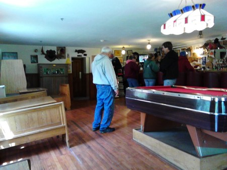 kettle falls sloped floor