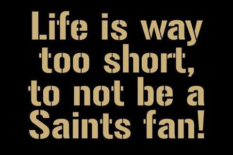 saints fan