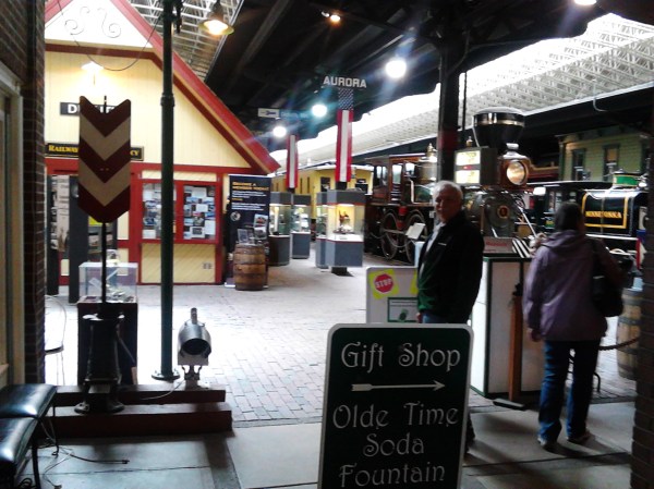 train museum entrance