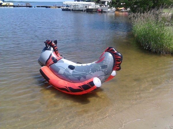 a non anchored riding horse