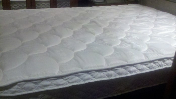 finished bed