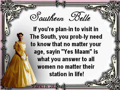 a southern belle