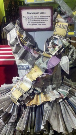 sa rbin newspaper dress