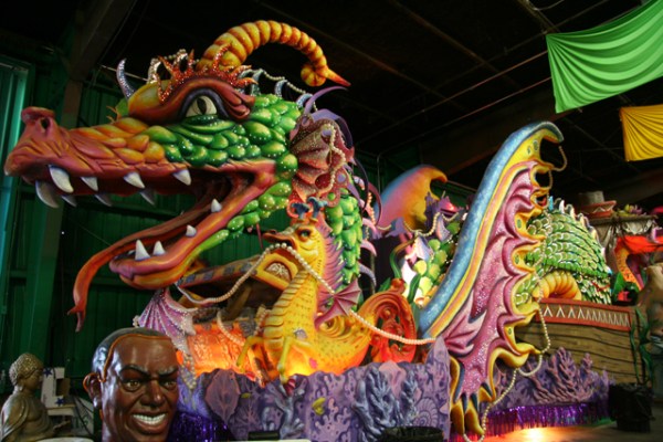 mardi gras blaine kern float
