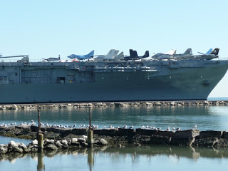 lexington planes on deck