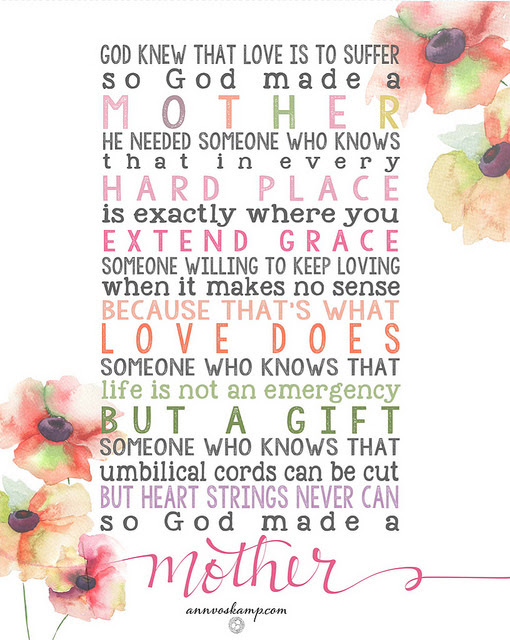 so god made a mother