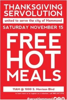 thanksgiving servolution