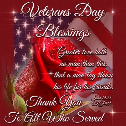 veterans day blessings