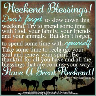 weekend blessing