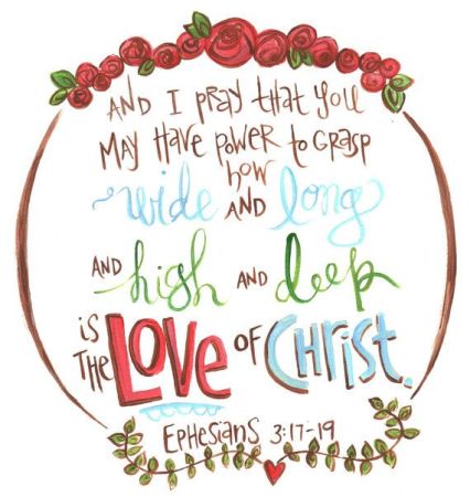 ephesians 3 17 to 19