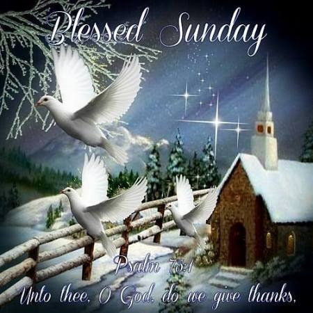 blessed sundy psalm 75 1