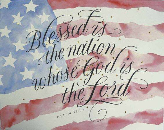 blessed is nation whos god is the lord