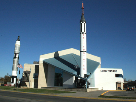 cosmospherefront of building