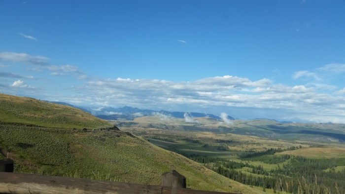 b70 gysers from a distance