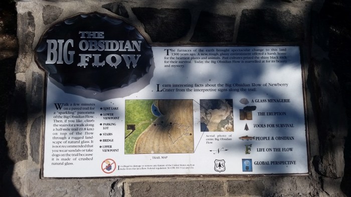 a big obsidian flow (Medium)