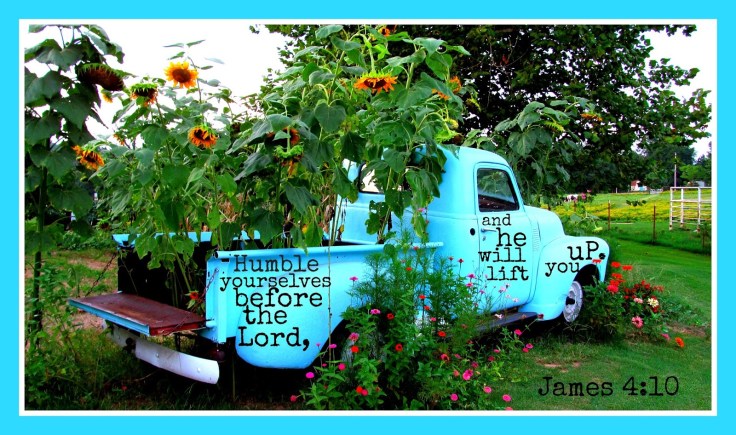 truck for scripture picture bowed down