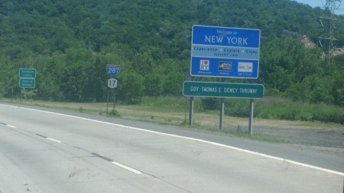 new york sign