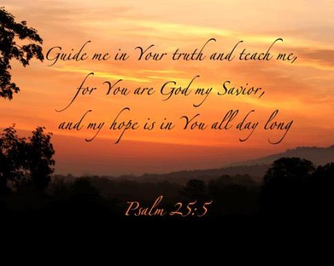 psalm 25 5
